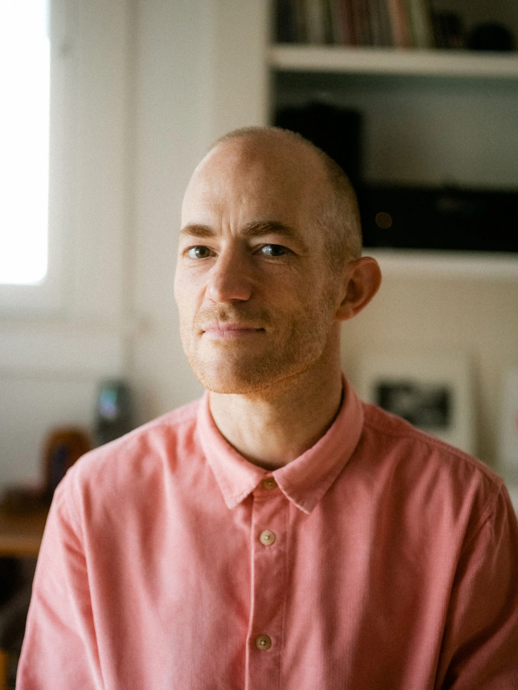 Portrait of filmmaker Tomas Leach