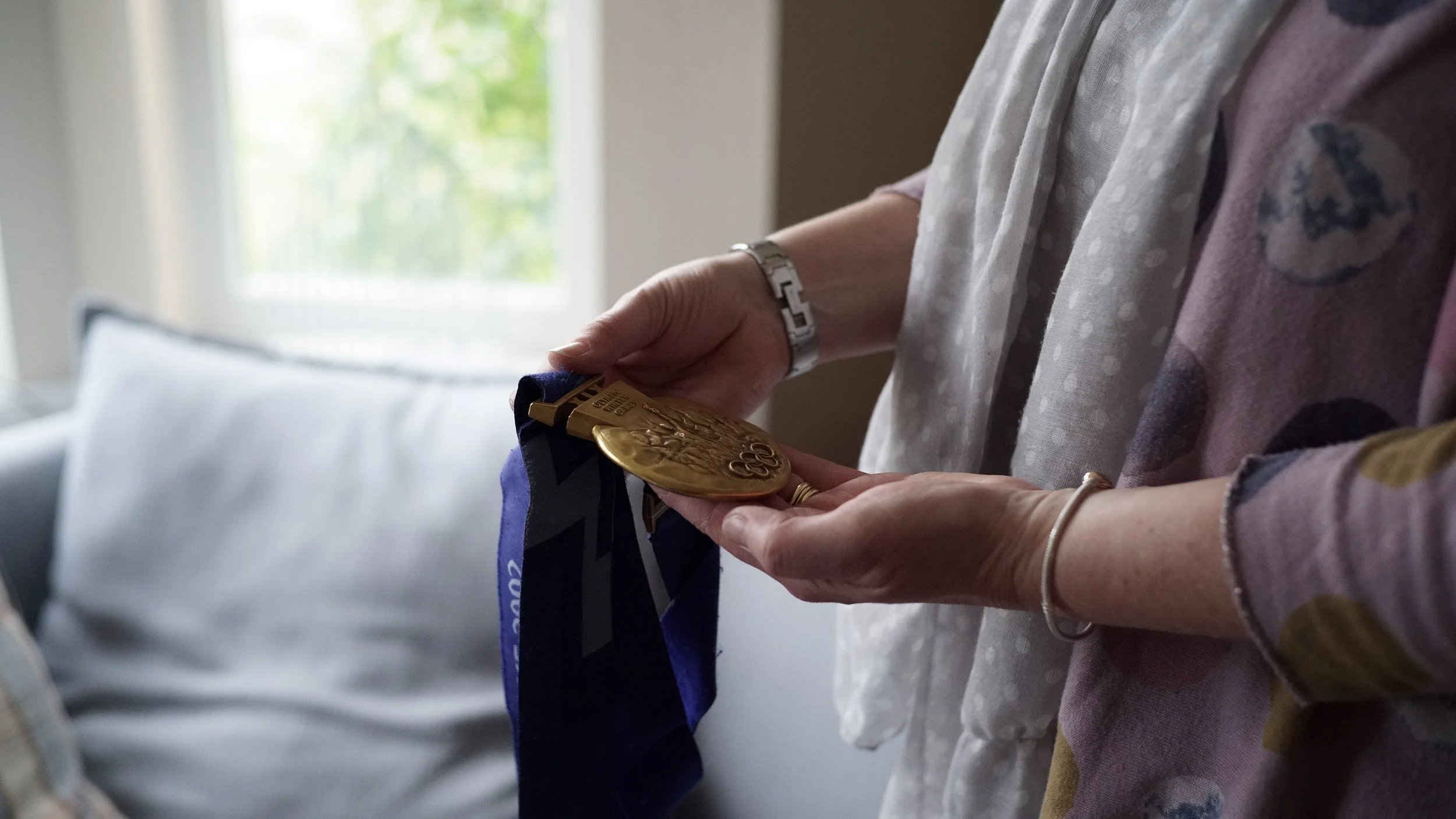 Behind the scenes of the film A Brilliant Curling Story on location in Scotland.