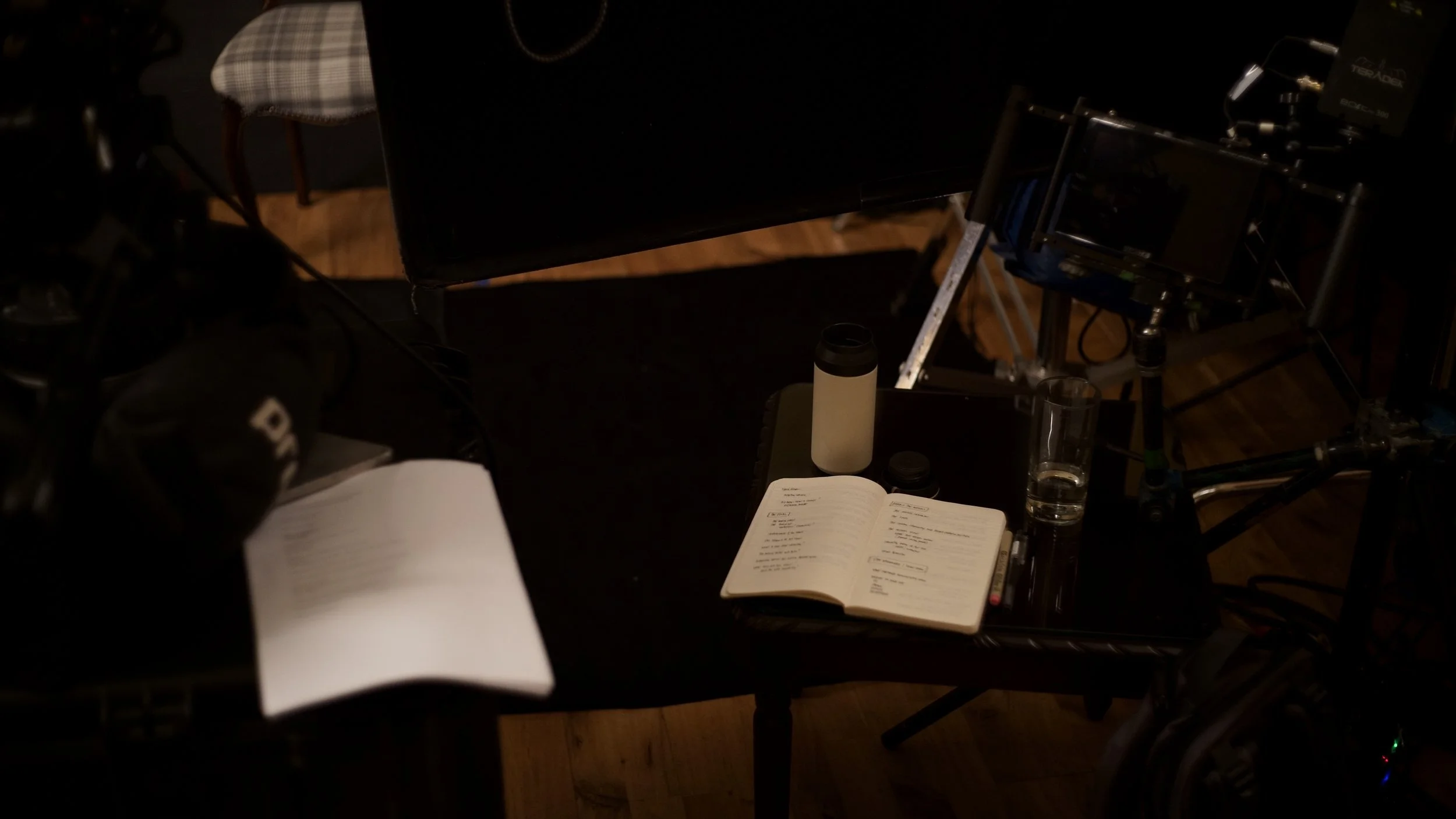 Behind the scenes of the film A Brilliant Curling Story on location in Scotland.