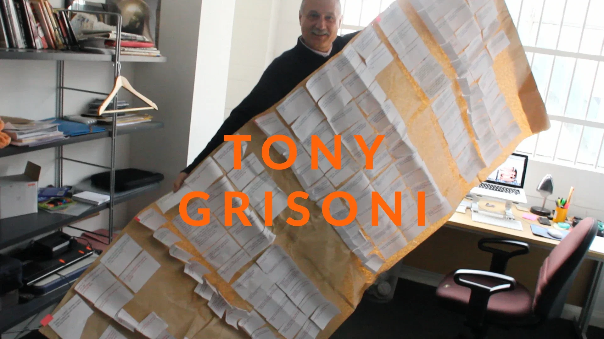 Little Scraps of Paper: Tony Grisoni and his sketchbook