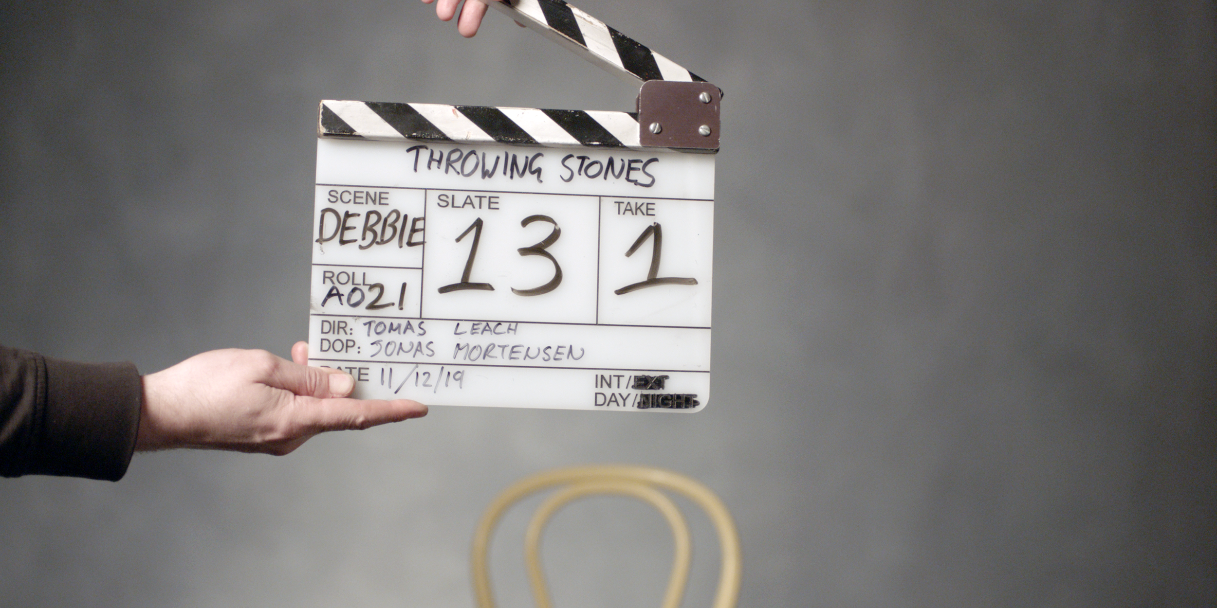 Behind the scenes of the film A Brilliant Curling Story on location in Scotland.