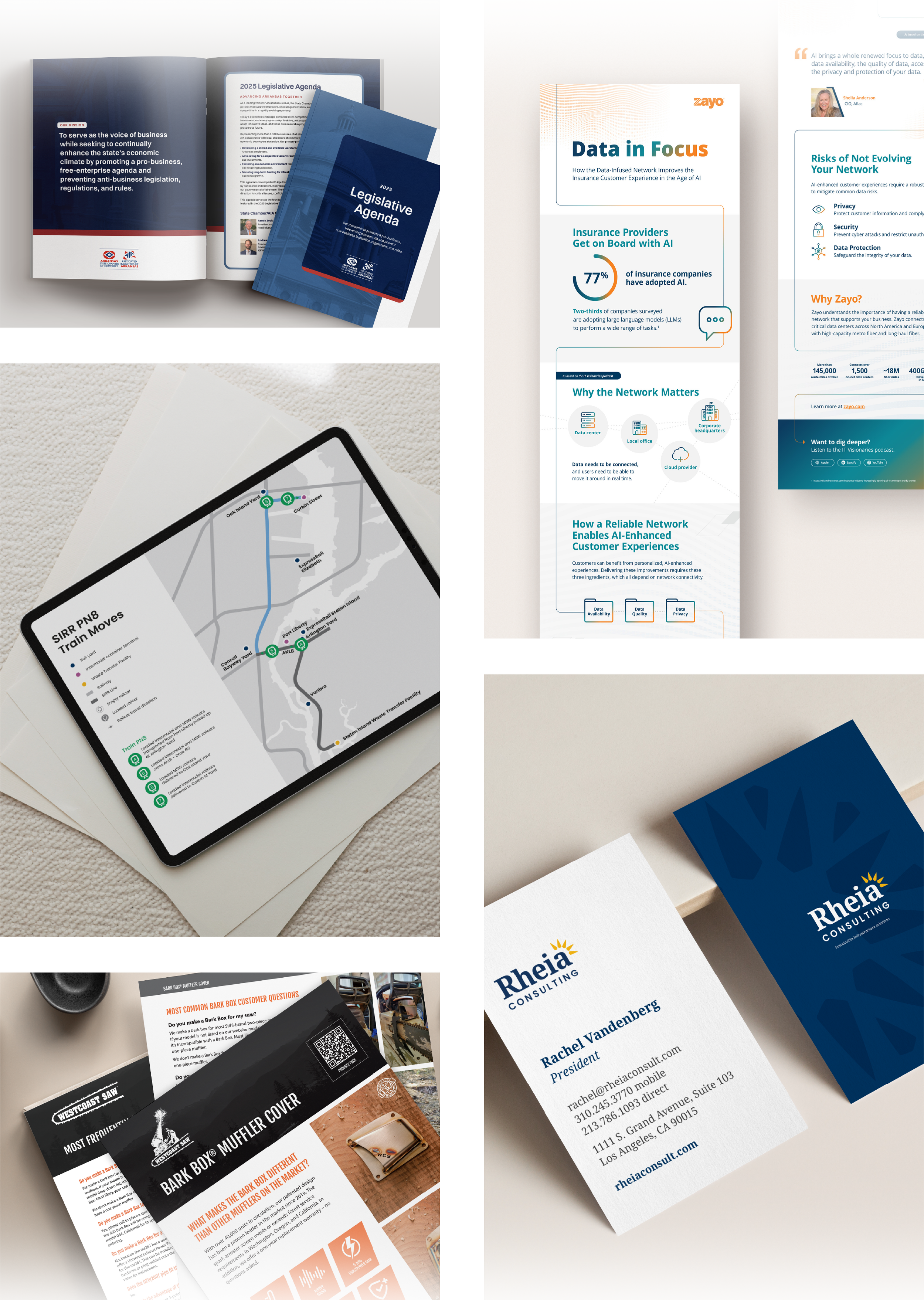 collection of examples of marketing design