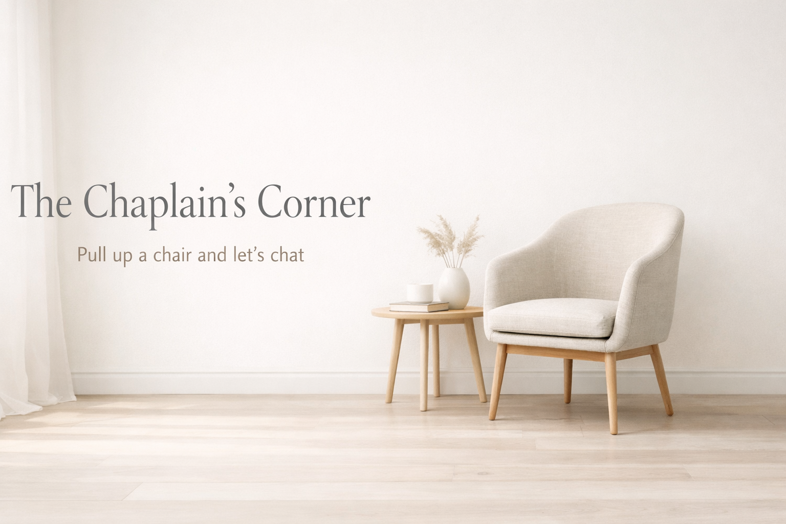 Welcome to The Chaplains Corner