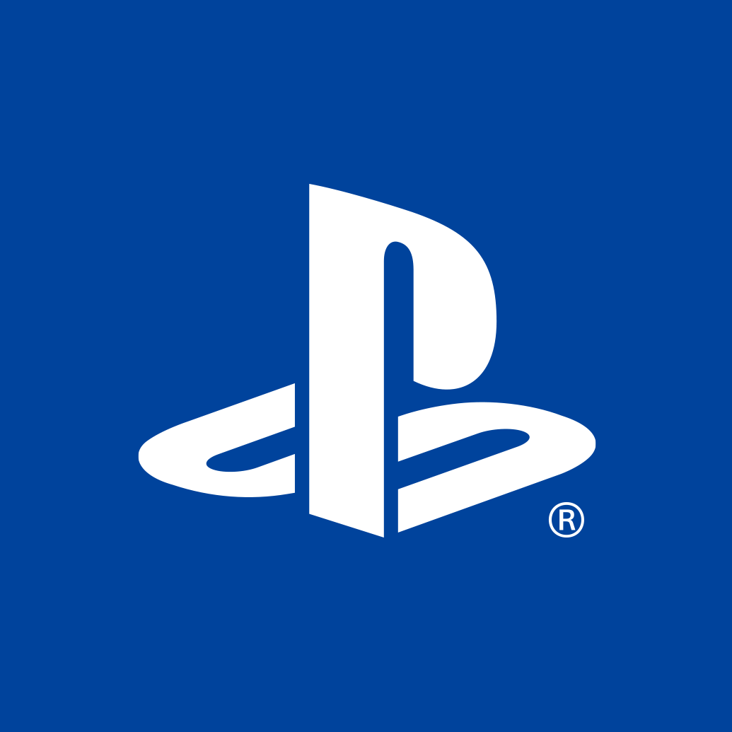 PlayStation logo with a blue background and a white stylized 'P' and 'S'