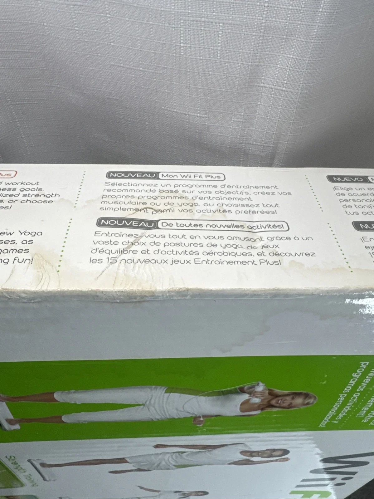 The Wii Fit Plus Bundle includes the Nintendo Wii console, along with the game "Wii Fit Plus" published by Nintendo Games.