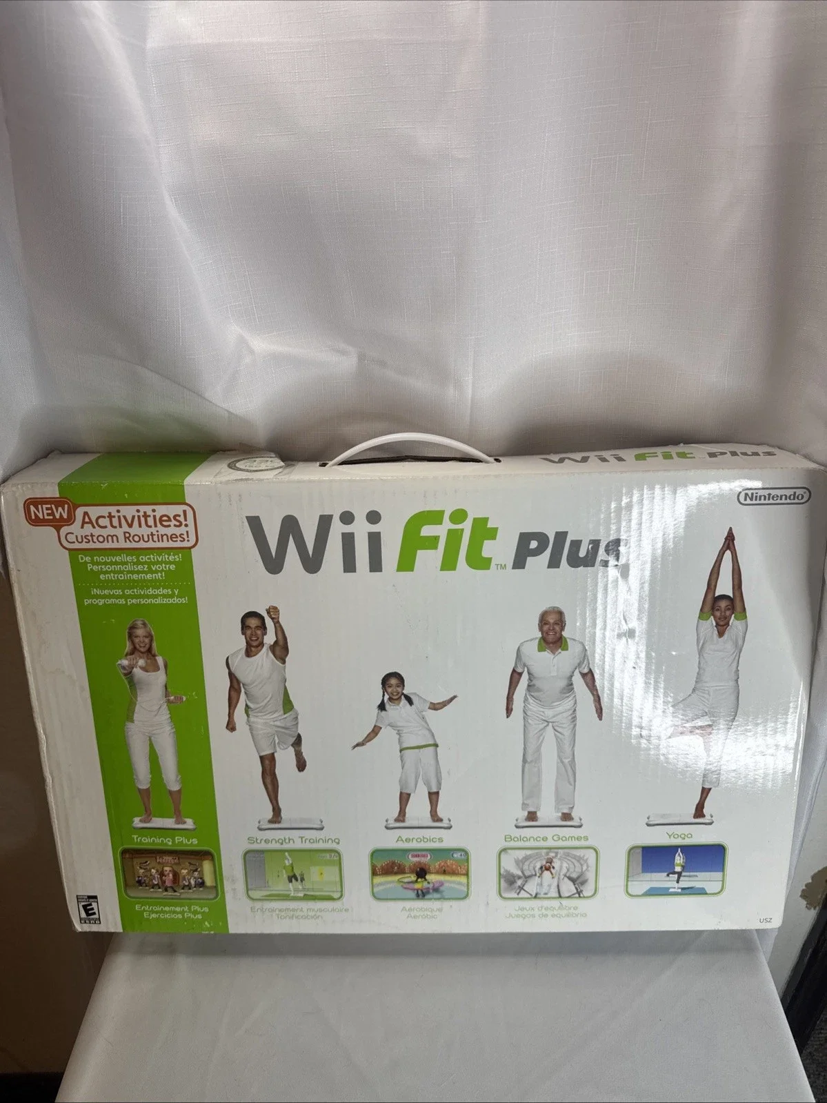 Wii Fit Plus Bundle - Nintendo Wii New Open Box Contents Still Sealed