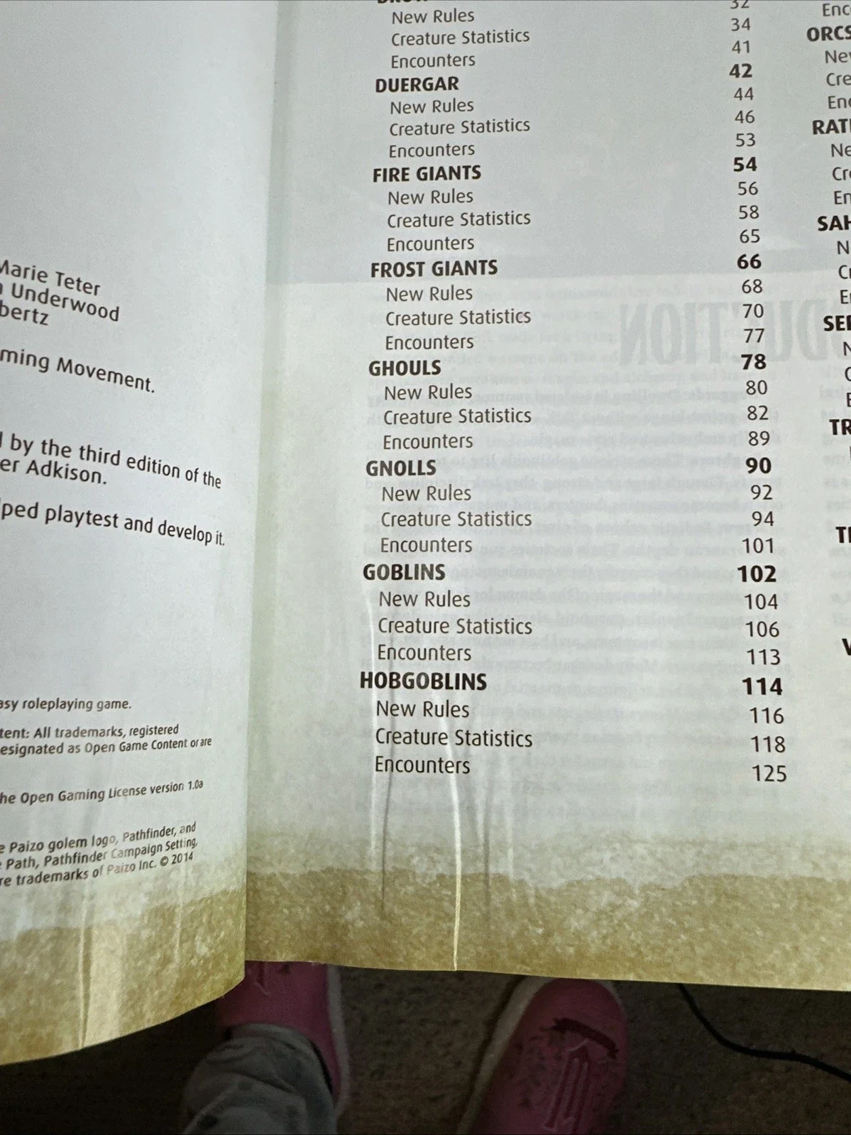 Pathfinder Roleplaying Game: Monster Codex - Hardcover