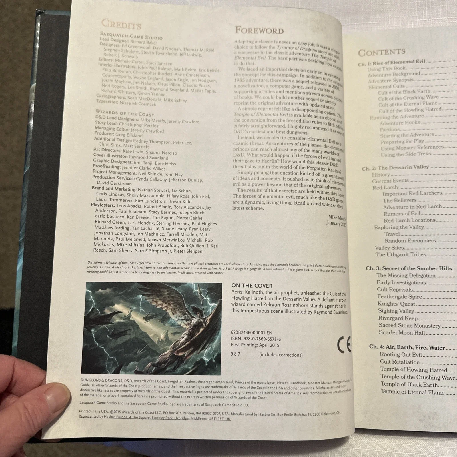 Image of the Princes of the Apocalypse Dungeons & Dragons (D&D) Campaign Setting Book by Wizards of the Coast