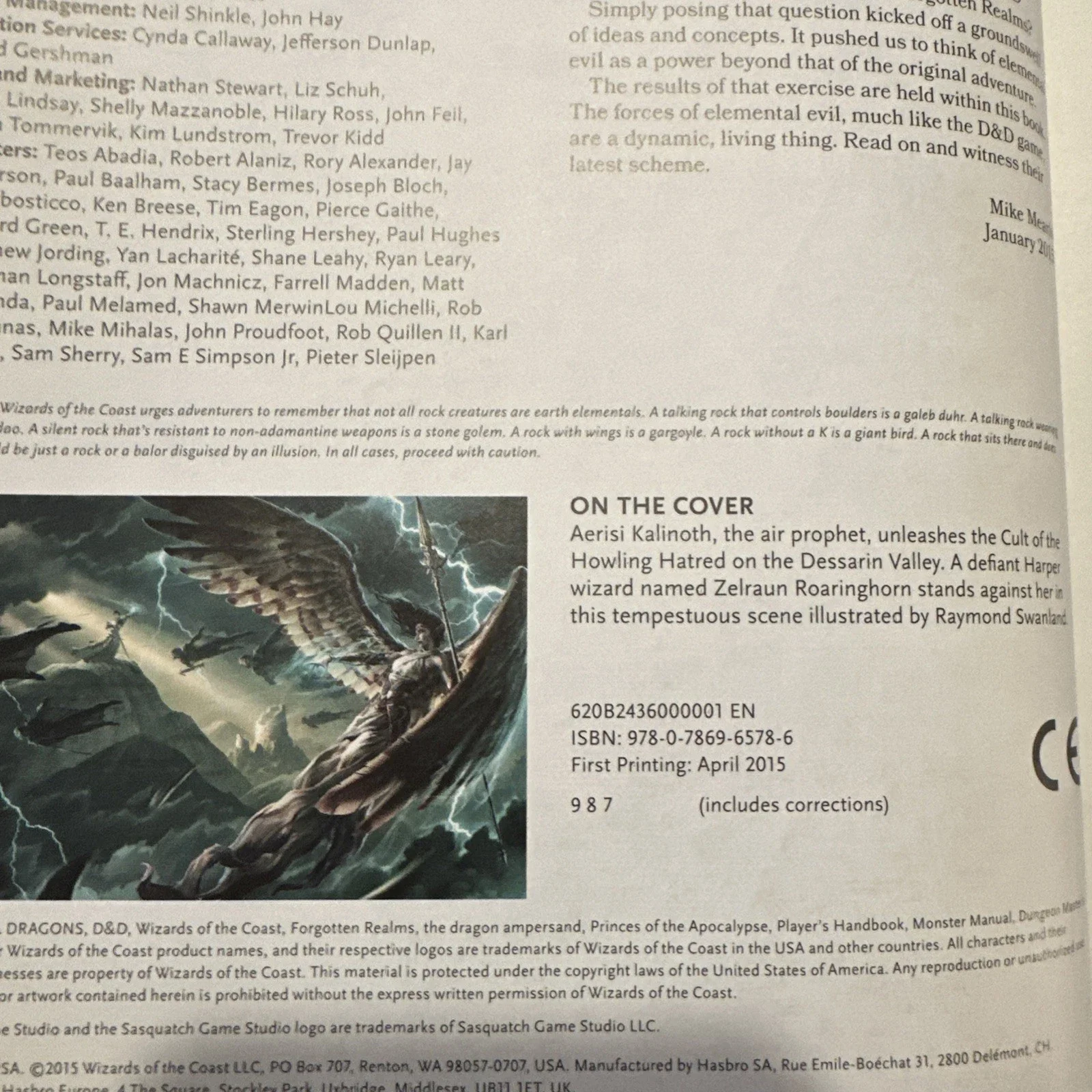 Image of the Princes of the Apocalypse Dungeons & Dragons (D&D) Campaign Setting Book by Wizards of the Coast