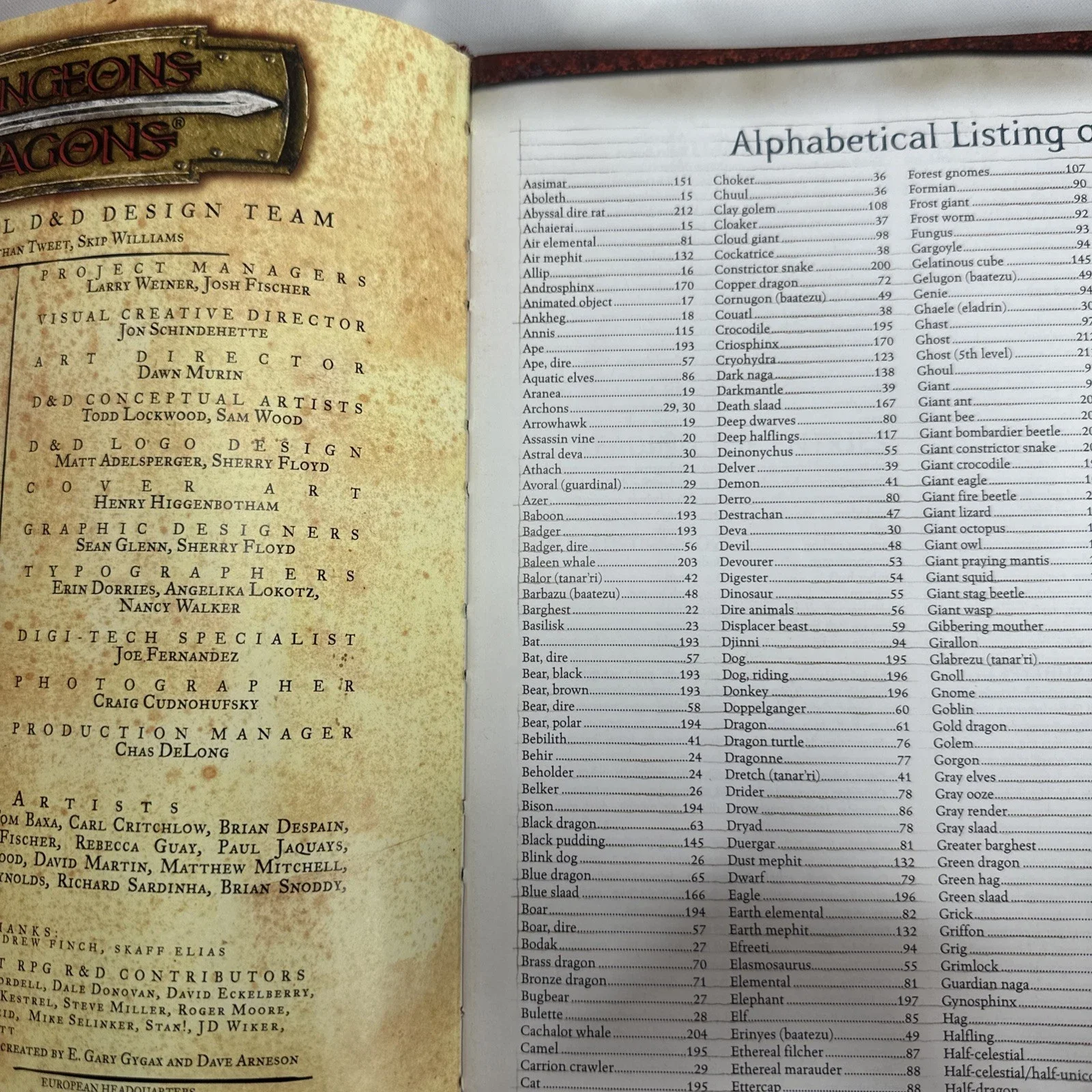 Monster Manual: Core Rulebook III (Dungeons & Dragons)