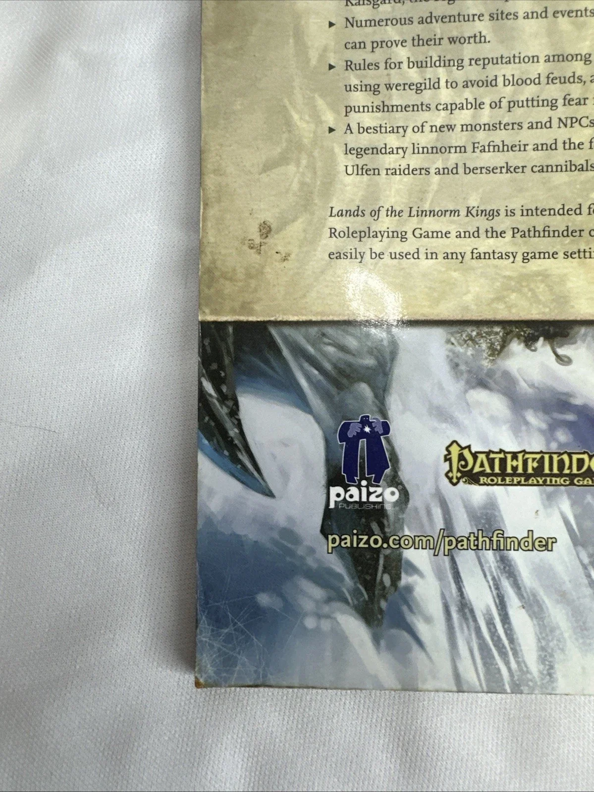 Pathfinder Campaign Setting - Lands of the Linnorm Kings