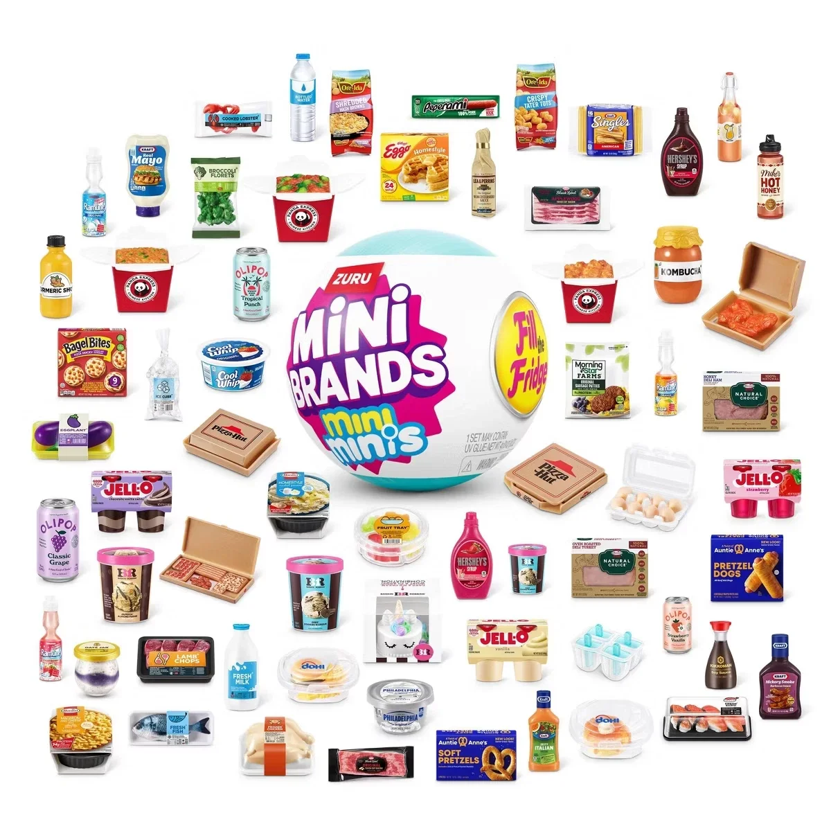 Zuru Mini Brands Fill the Fridge Series 1 You Pick The Mini