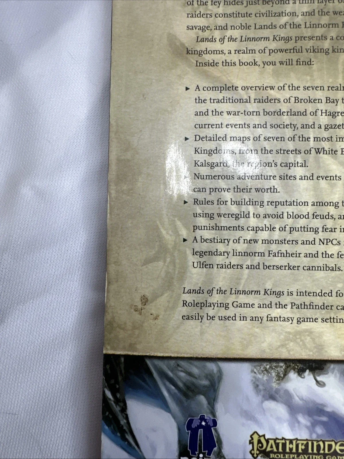 Pathfinder Campaign Setting - Lands of the Linnorm Kings