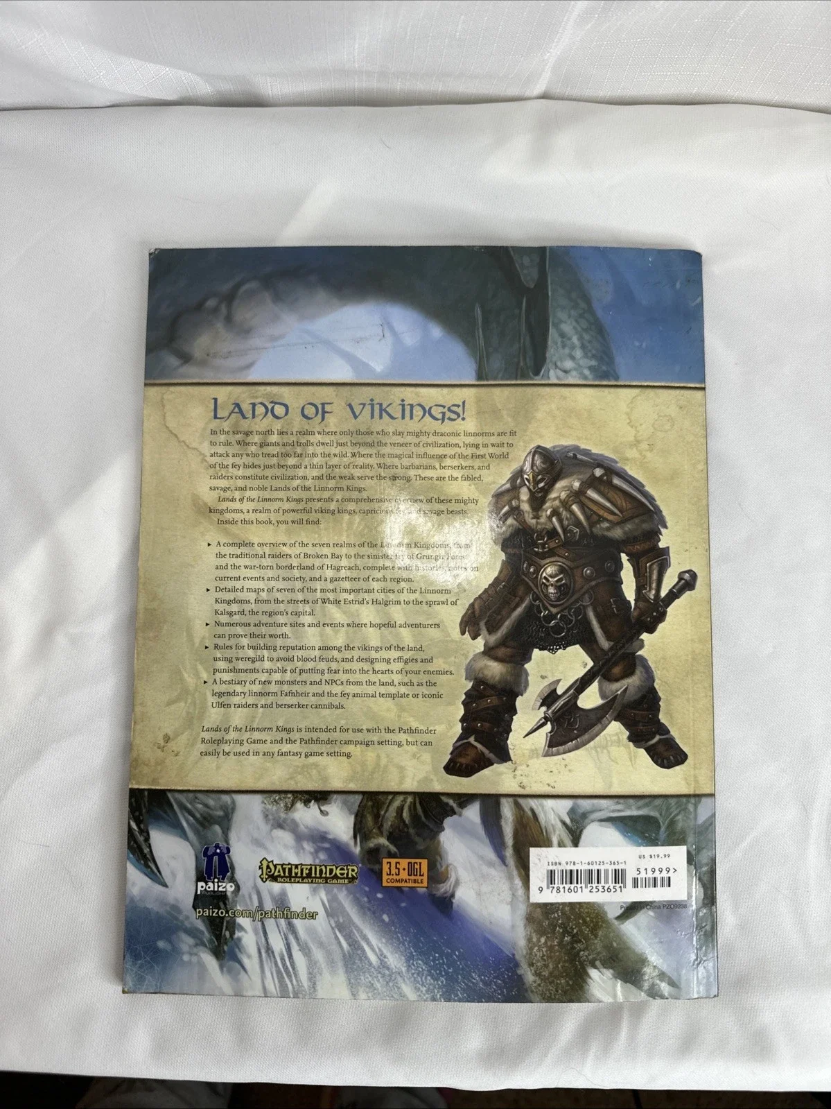 Pathfinder Campaign Setting - Lands of the Linnorm Kings