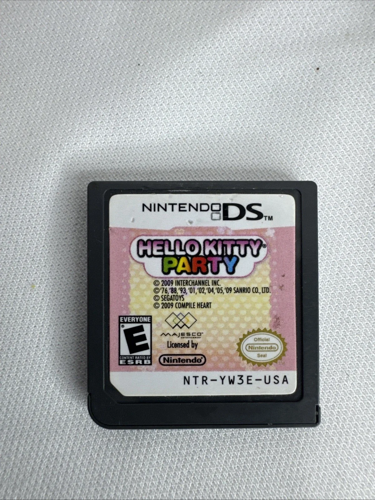 Hello Kitty Party Nintendo DS (2009) Game Cartridge Only