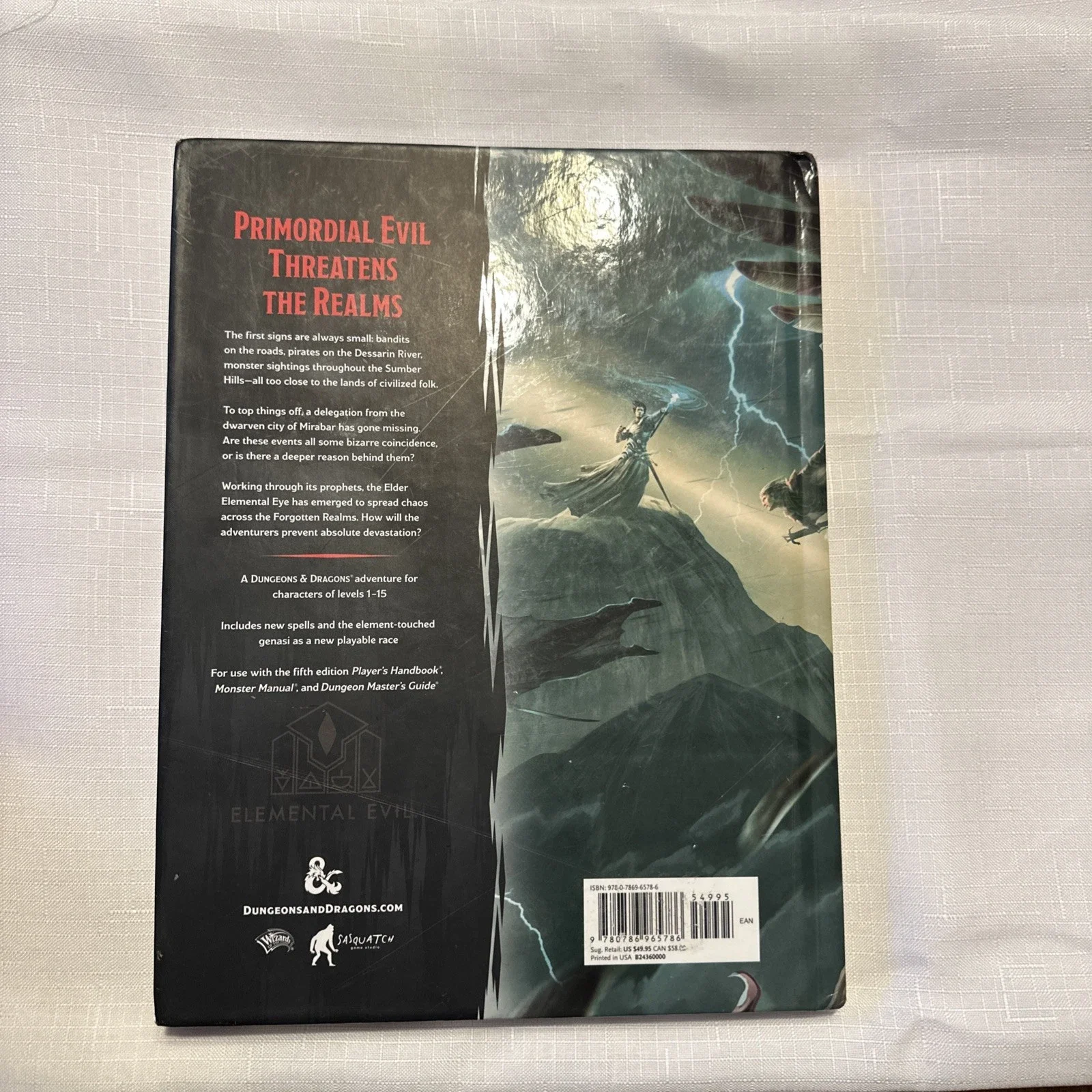 Image of the Princes of the Apocalypse Dungeons & Dragons (D&D) Campaign Setting Book by Wizards of the Coast