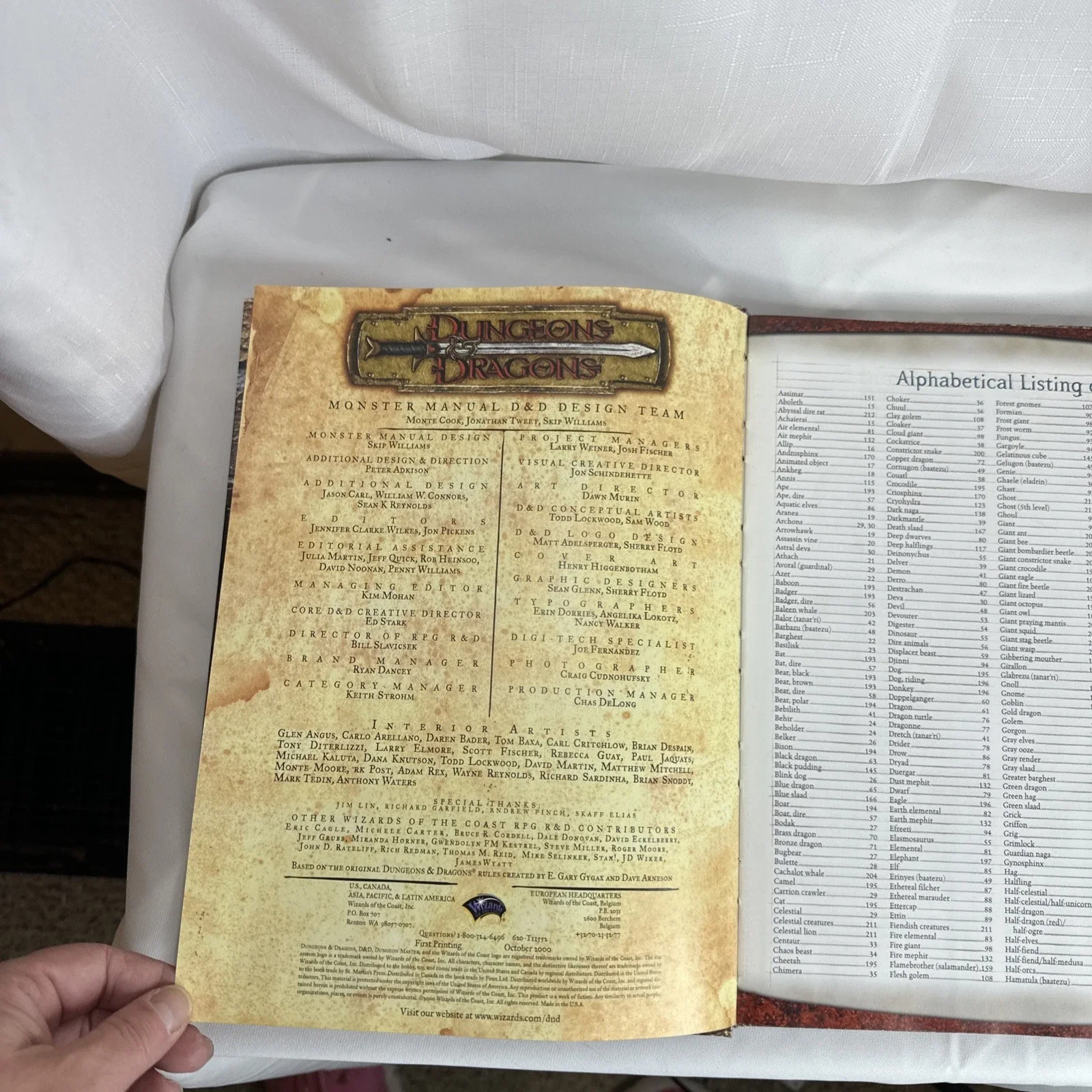 Monster Manual: Core Rulebook III (Dungeons & Dragons)