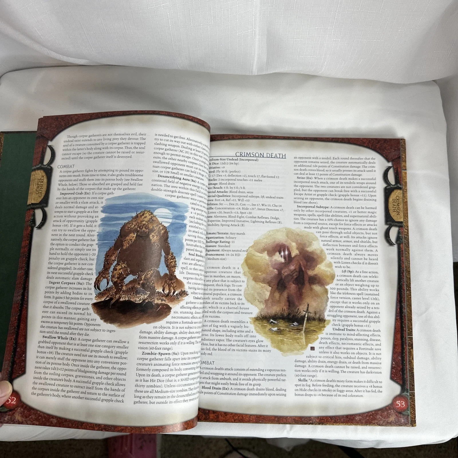 Monster Manual II Dungeons & Dragons 3.5 D&D 3rd Edition HC 1st Print VG