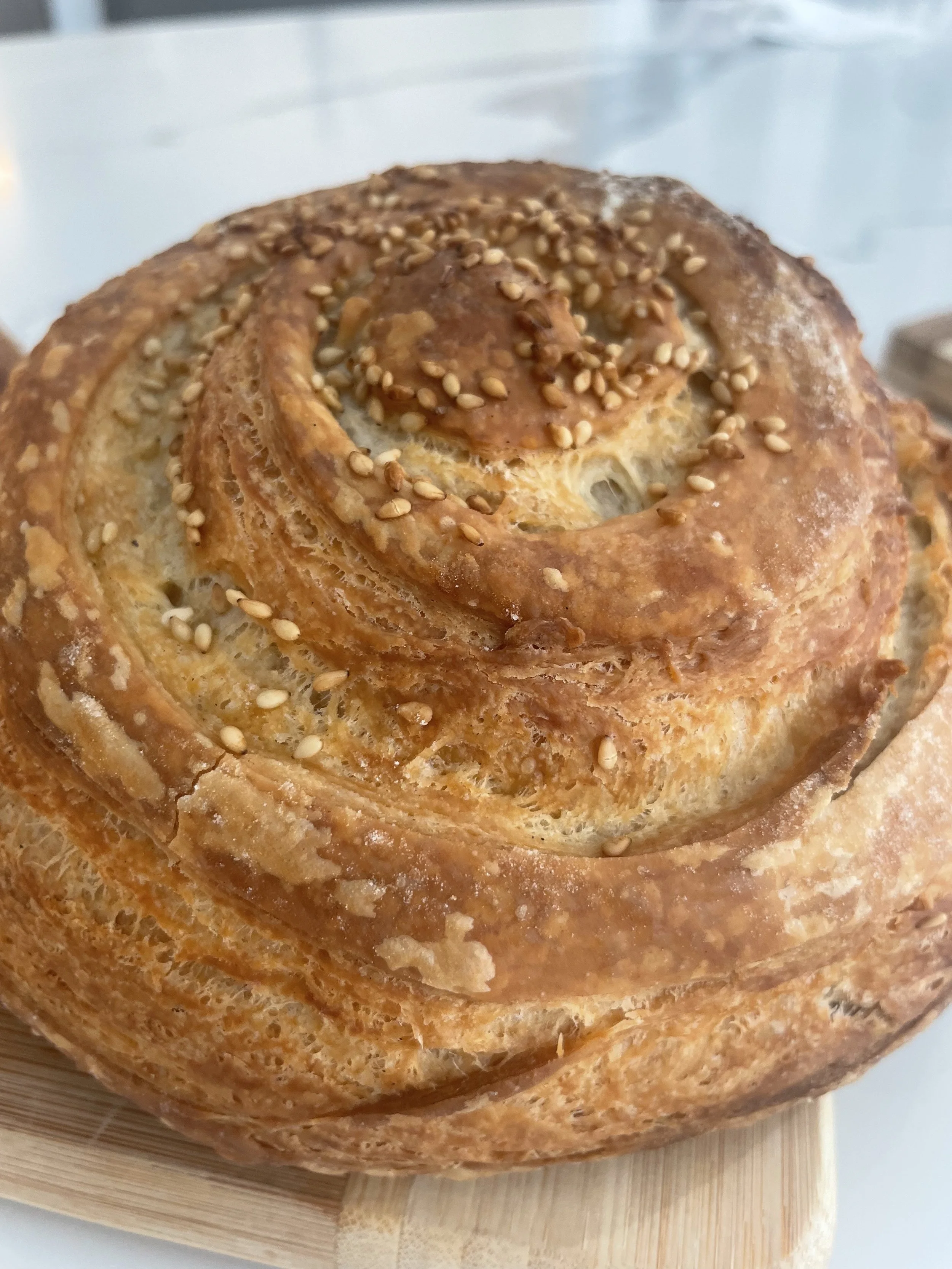 Briosa cu maia si unt/Croissant sourdough loaf - small (500GR)