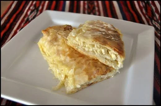 Placinta cu branza dulce si stafide/Artisanal sweet cottage cheese strudel (1KG)