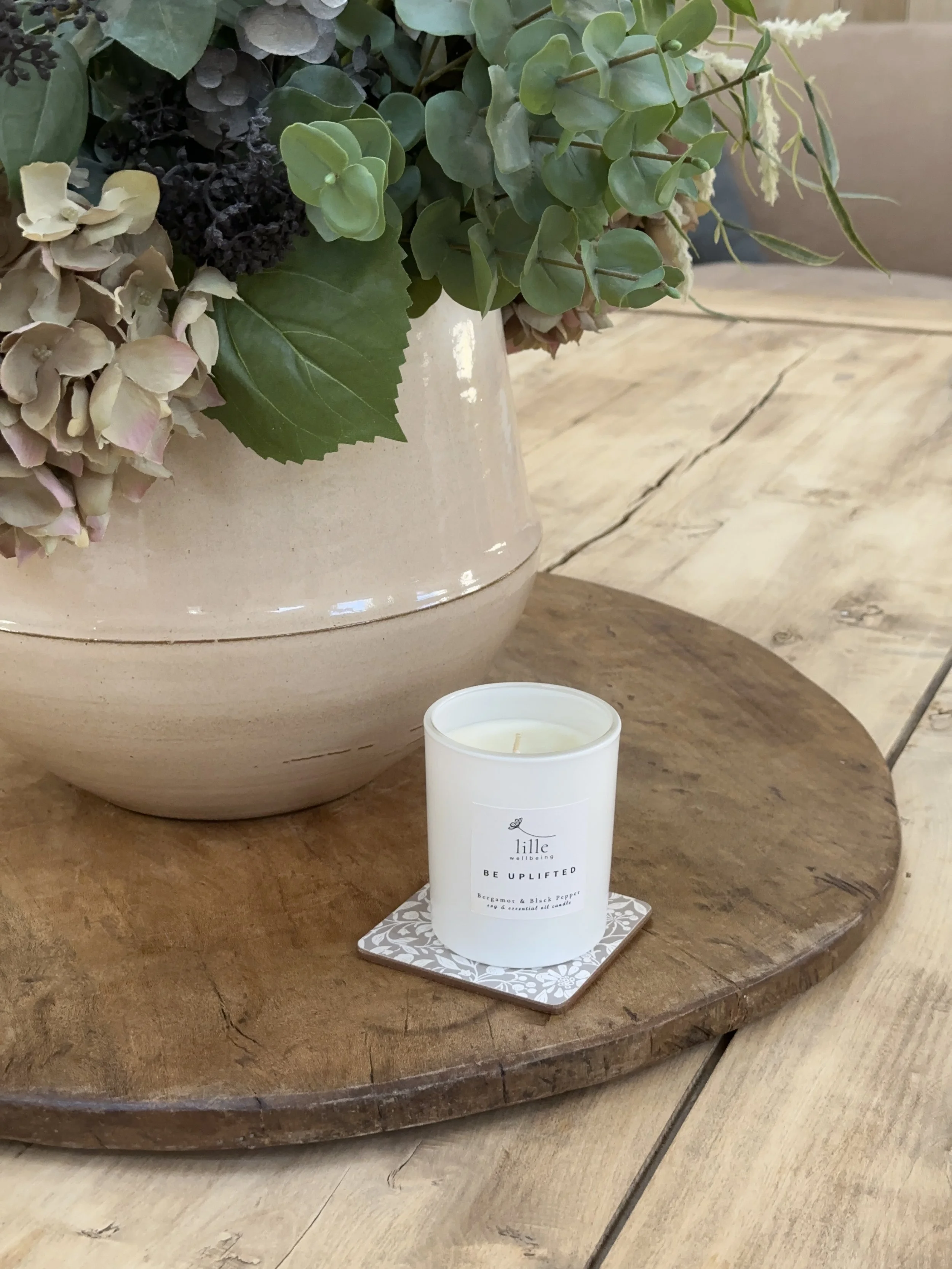 Be Uplifted - Bergamot & Black Pepper Soy Candle