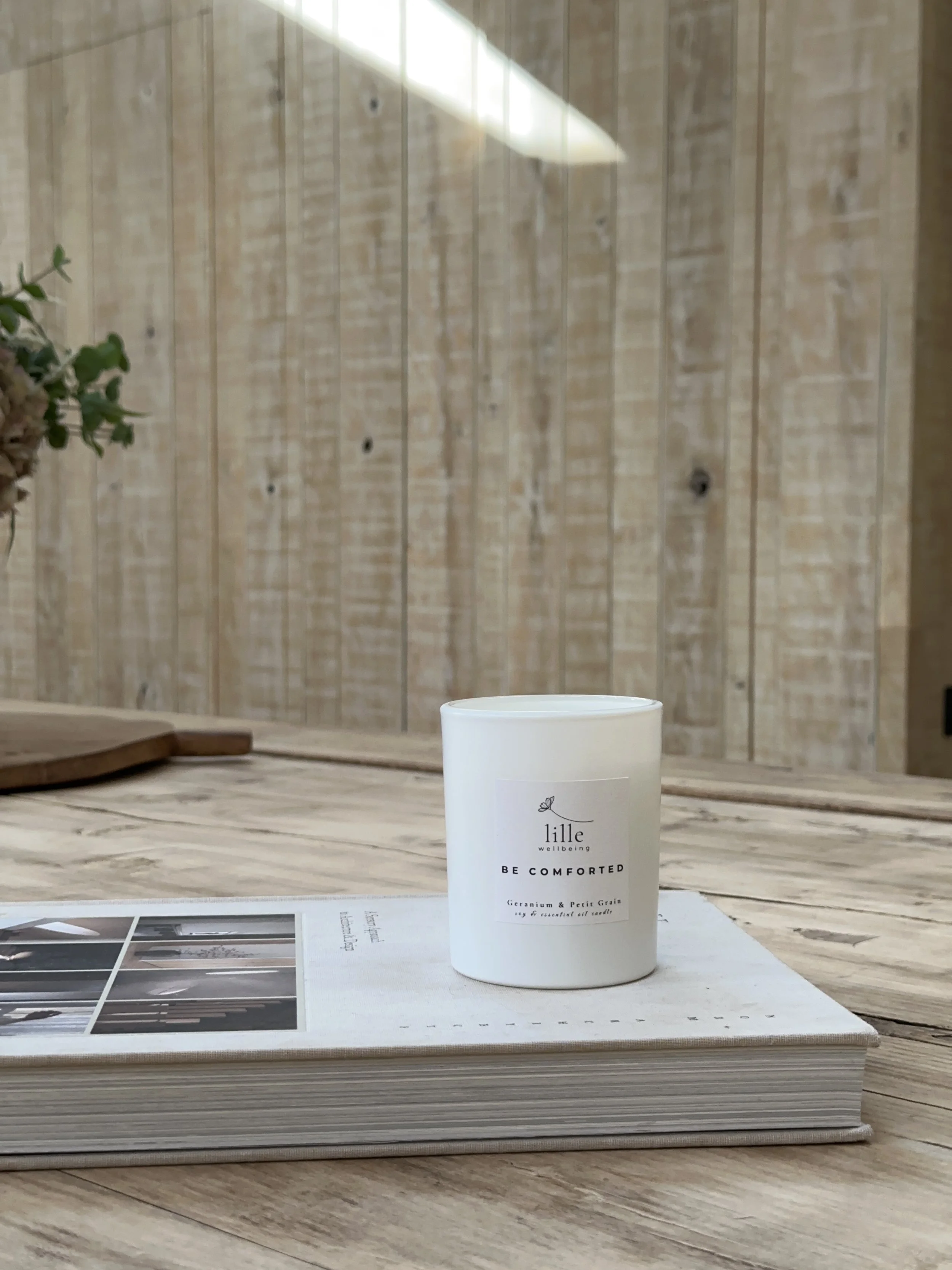 Be Comforted - Geranium & Petit Grain Soy Candle