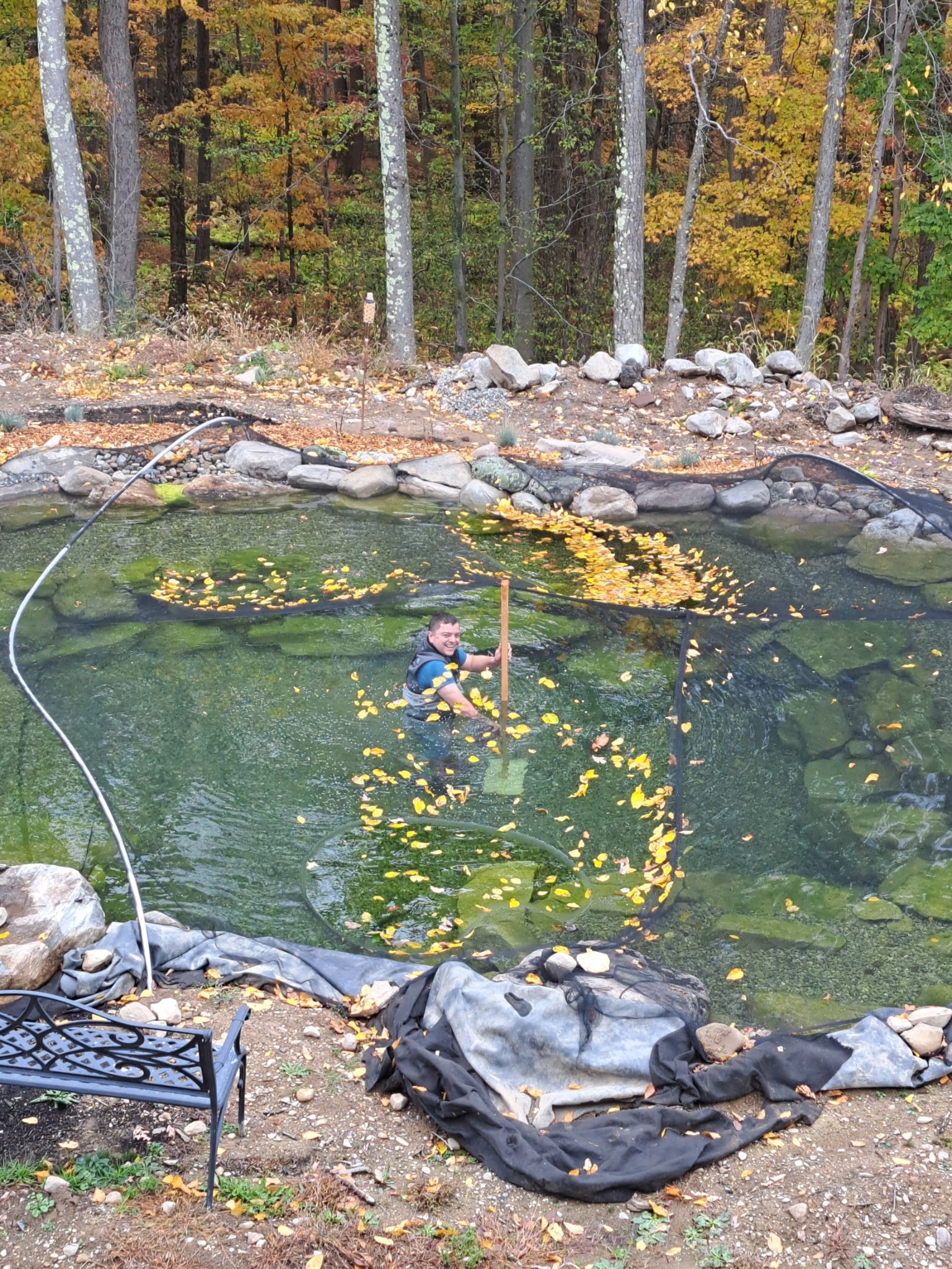 Fall Netting and Winter Shutdown