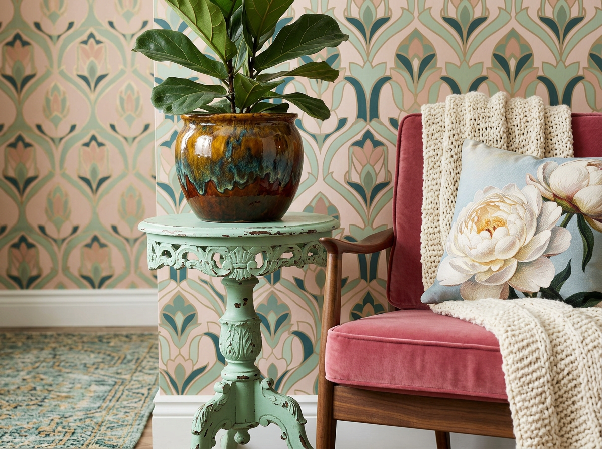 Retro Reimagined: A Home Where Vintage Meets Modern Flair