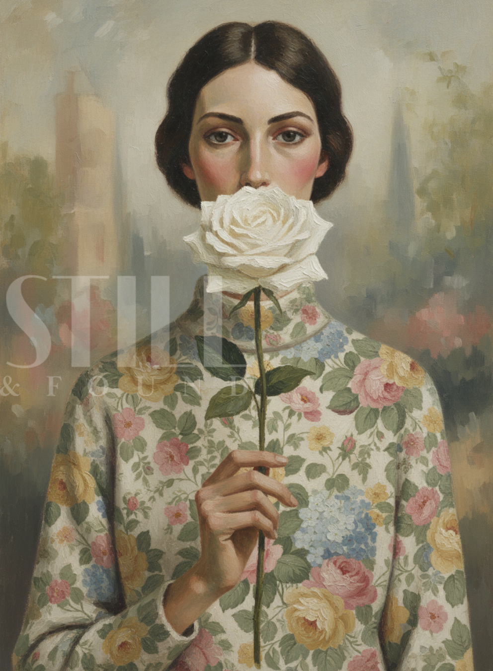 Held in Silence - Digital Art Print (Download)