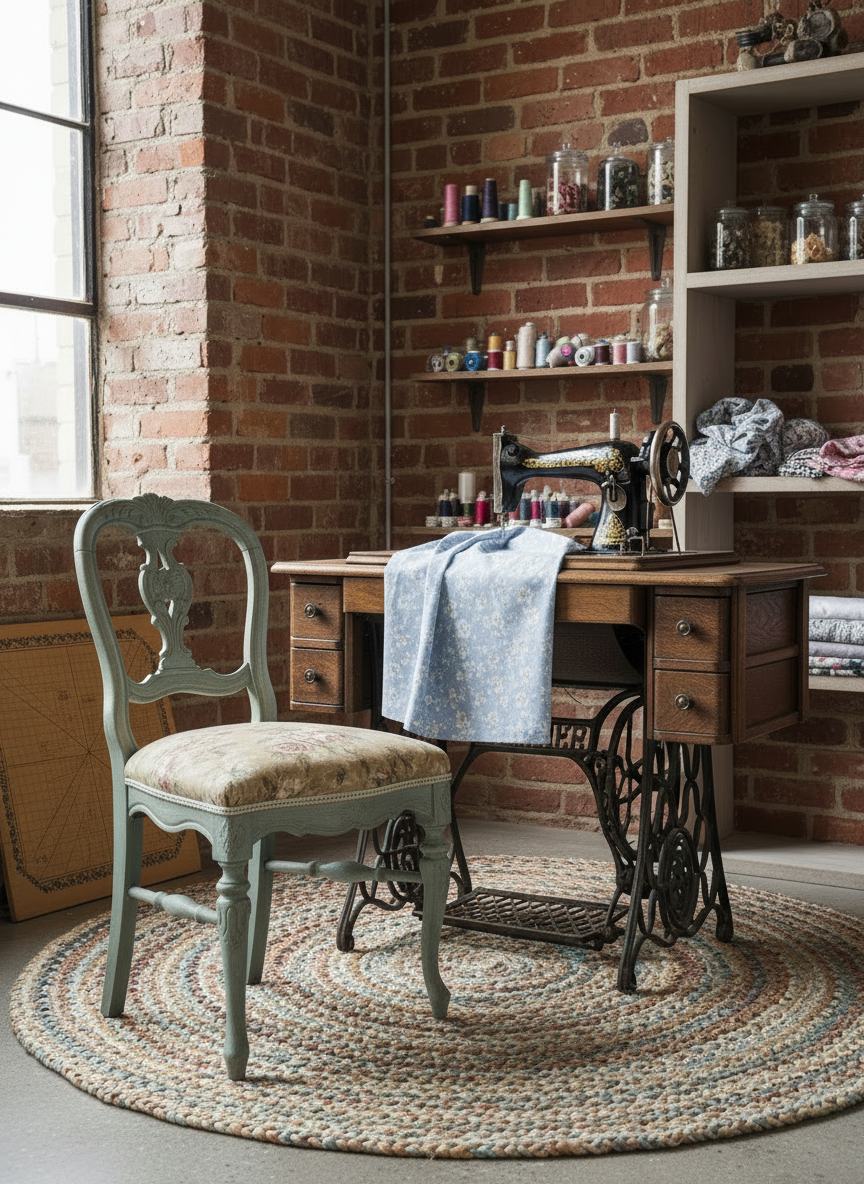 Vintage sewing machine