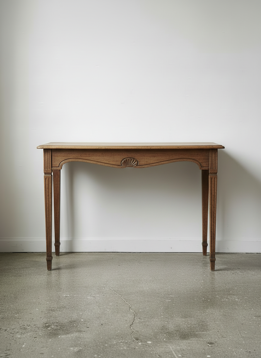 Vintage Console Table Makeover