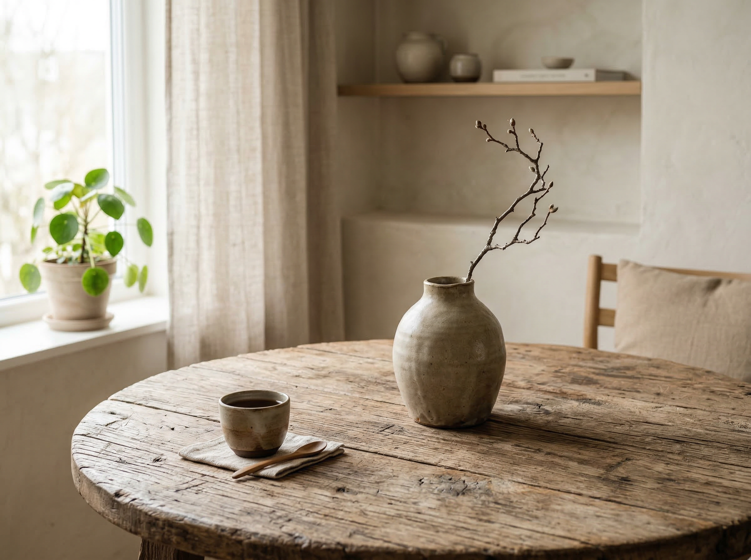 Minimal Japandi Interiors: Calm Craftsmanship and Natural Simplicity
