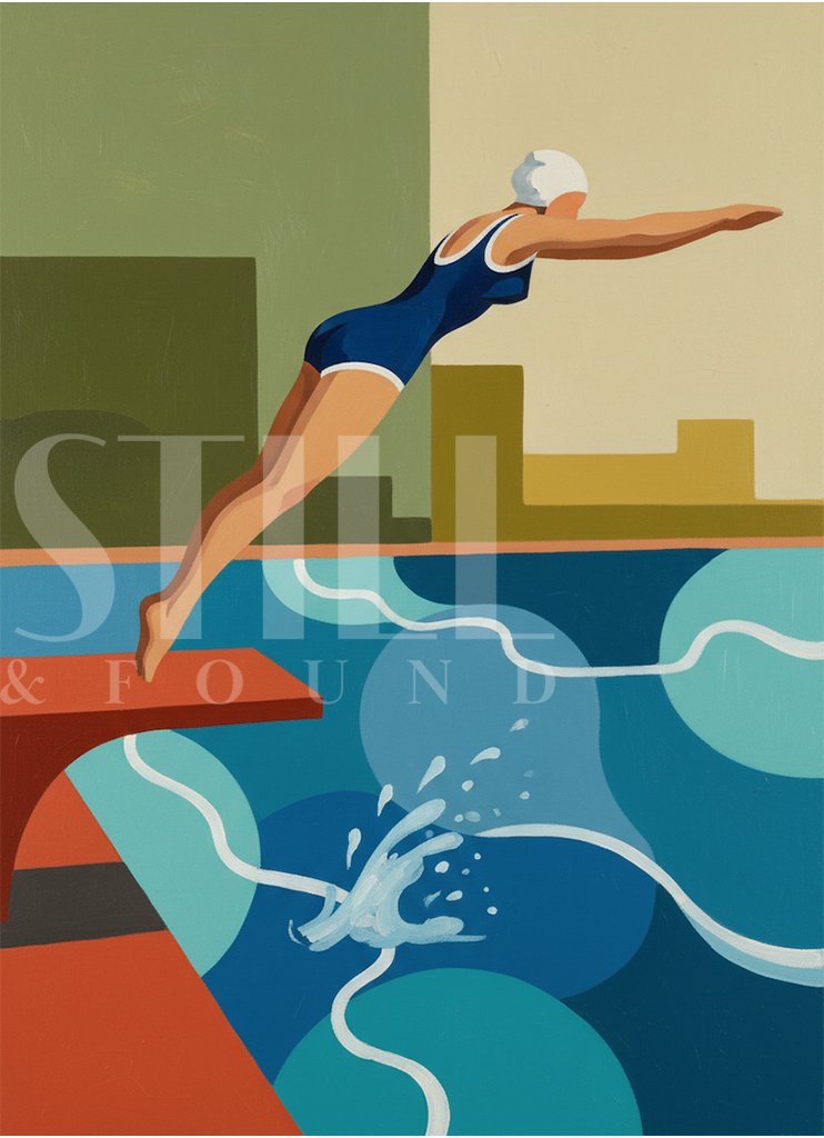 Dive In - Digital Art Print (Download)