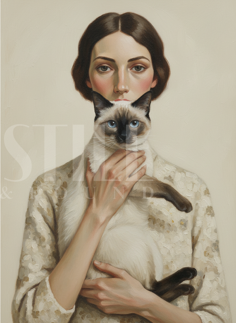 Jasmine with Blue - Digital Art Print (Download)