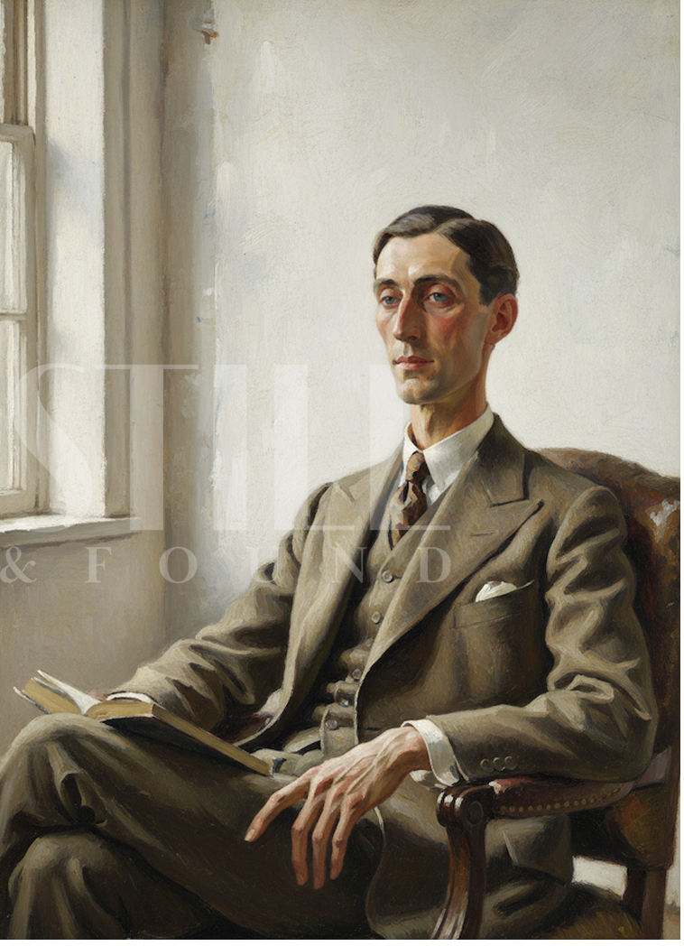 A Charming Read- Digital Art Print (Download)