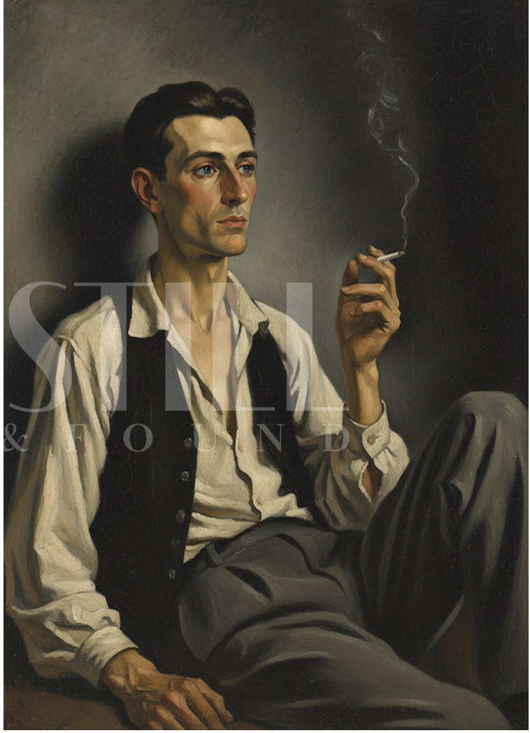 Smoke in Shadow - Digital Art Print (Download)