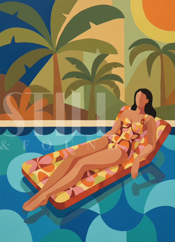 Sunbather - Digital Art Print (Download)