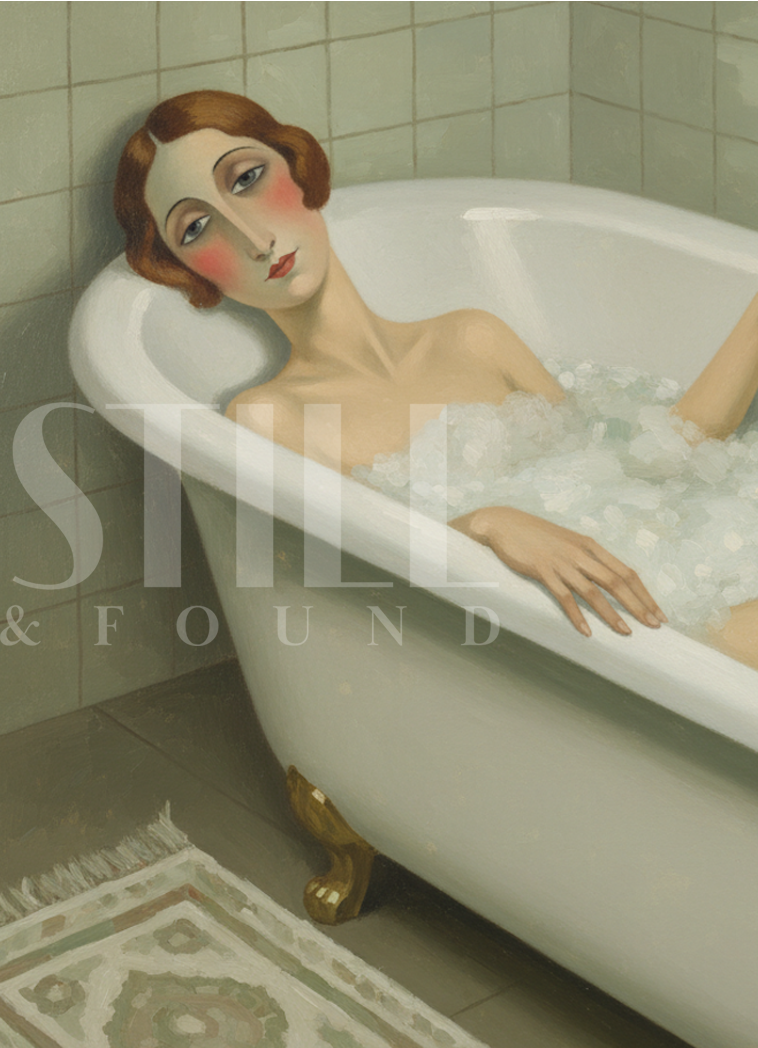 The Bathing Hour - Digital Art Print (Download)