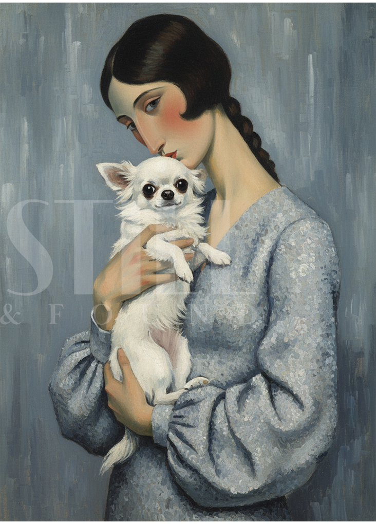 Puppy Love - Digital Art Print (Download)