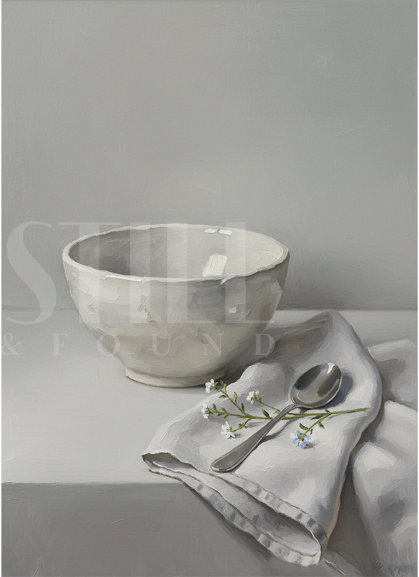 Grey Stillness - Digital Art Print (Download)