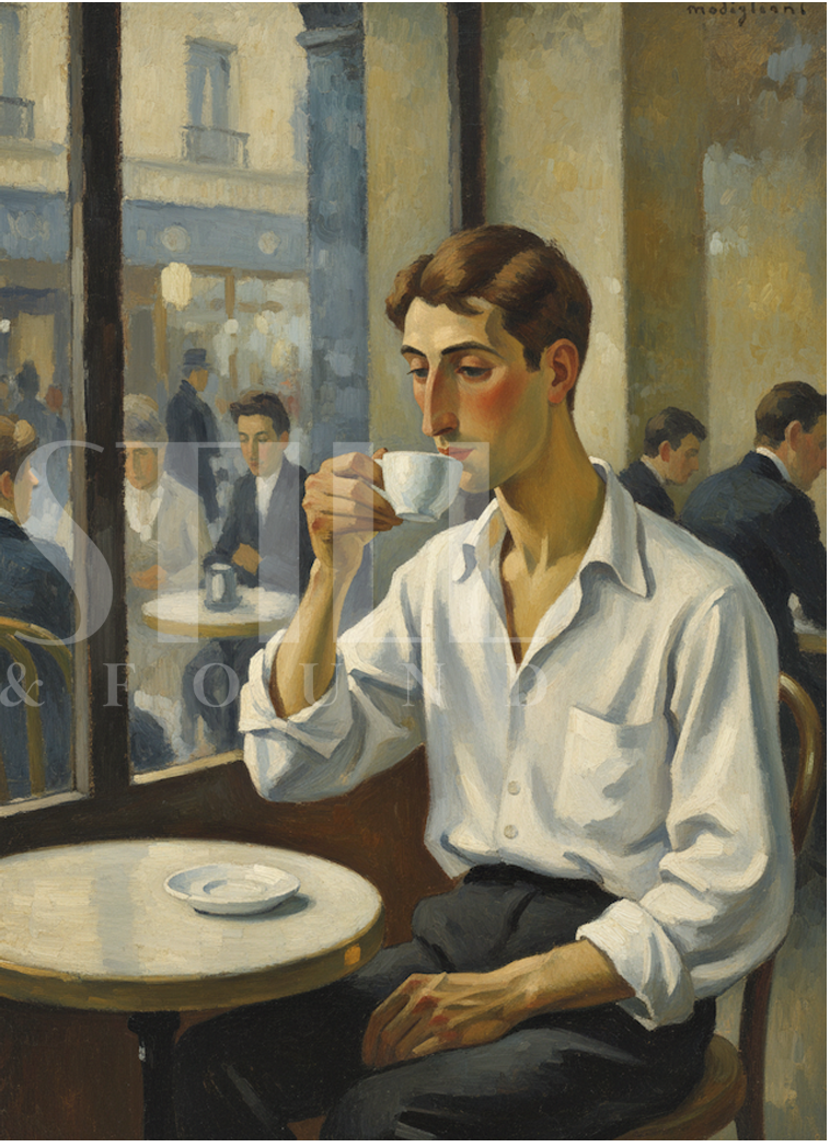 Fresh Coffee - Digital Art Print (Download)