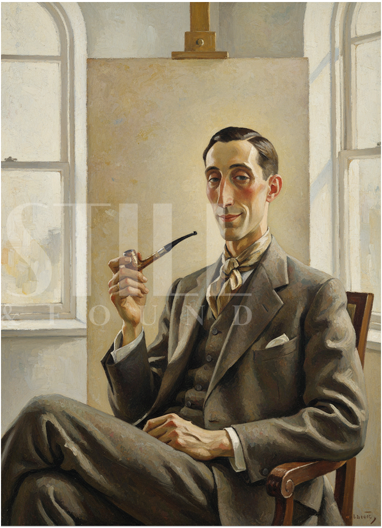 A Study in Smoke - Digital Art Print (Download)