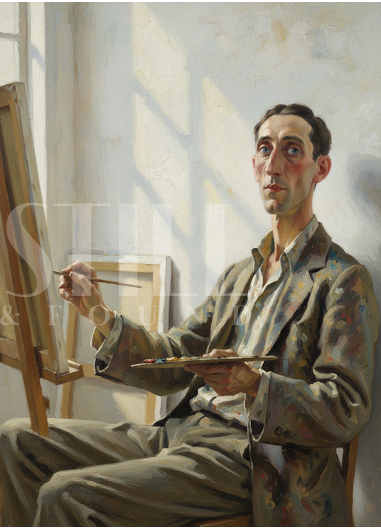 The Humble Artist - Digital Art Print (Download)