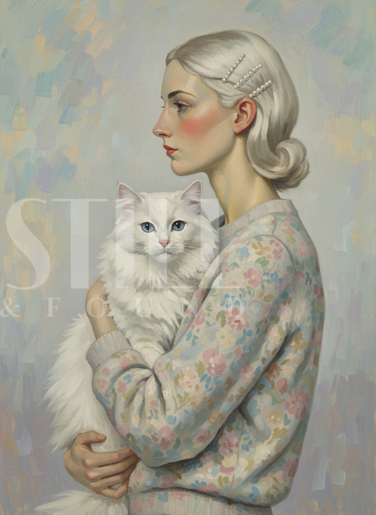 Pixie & Pearl - Digital Art Print (Download)