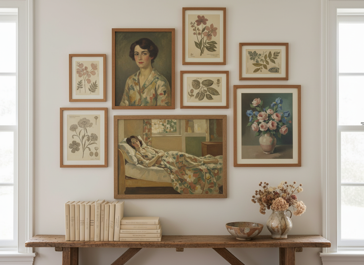 A Bloomsbury Inspired Country Home: A Style That Values Thoughtfulness Over Perfection 