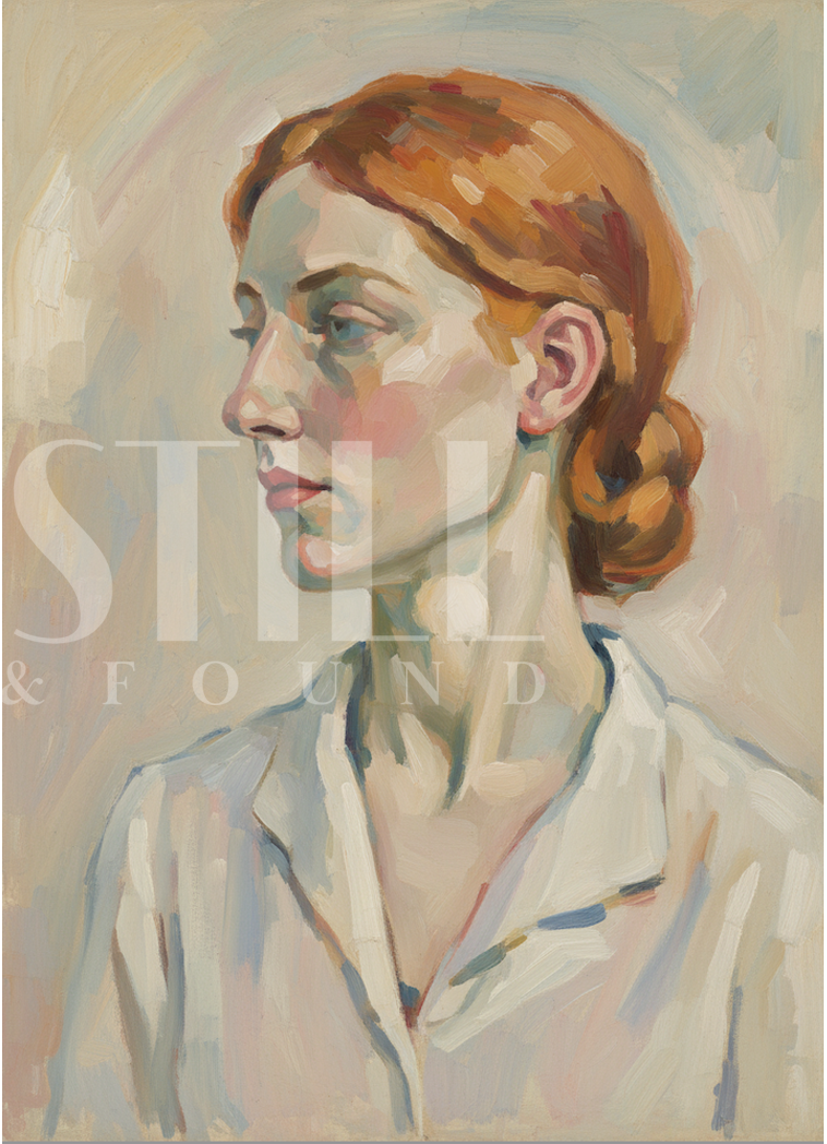 Portrait of a Lady - Digital Art Print (Download)