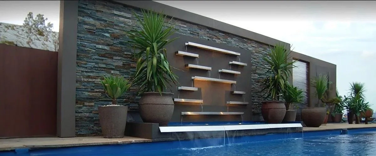 Water features by Luck Lagoons Landscaping