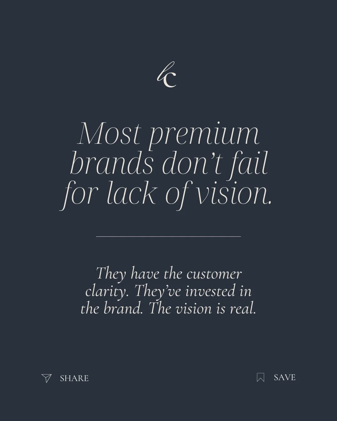 Most premium brands don't fail for lack of vision.

They fail in the gap &mdash; the space between the strategy deck and what a customer actually experiences. On the floor. At checkout. In the follow-through.

That gap isn't a creative problem. It's 
