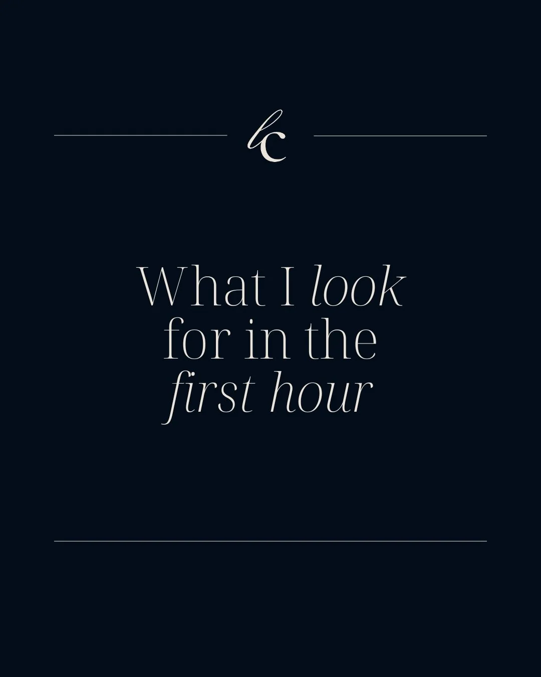 Most of what I need to know about a business, I learn in the first hour &mdash; before anyone's had time to perform for me...

The answer is almost always already there. 

The work is learning to actually see it.

#retailleadership #lecadreagency #re