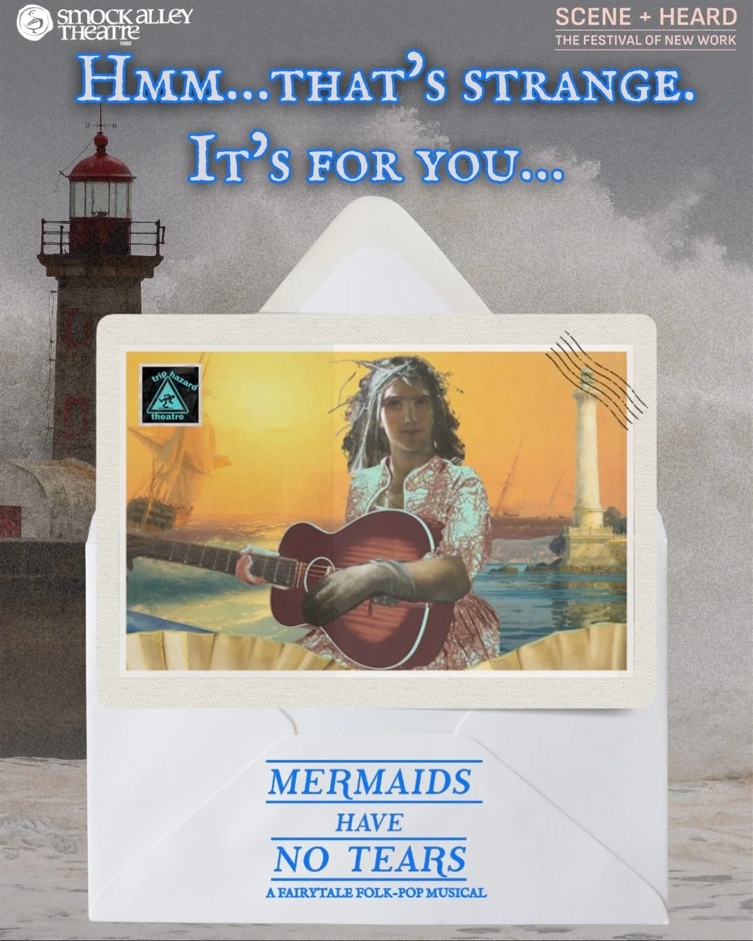 💌 YOU&rsquo;VE GOT MAIL: TONIGHT&rsquo;S THE NIGHT! 🧜&zwj;♀️🎶
🎟️ BAG YOUR TICKET FOR &ldquo;Mermaids Have No Tears&rdquo;! Tickets available via the link in bio. For more info, check out triphazardtheatre.com

🪩 Be among the first to soak up the
